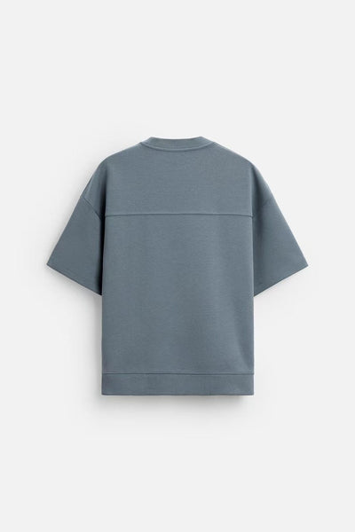 Loose Double-sided Cloth Texture Short Sleeve